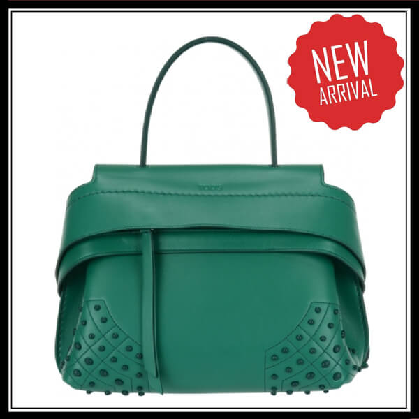 2016-17FW【新シーズン】トッズ バッグスーパーコピー TOD'S トッズ★WAVE MINI バッグ☆グリーン XBWAMRHG202 9MD 640H